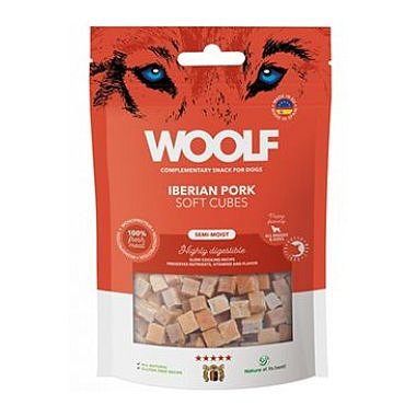 WOOLF pochoutka Soft Cubes Iberian Pork 100 g