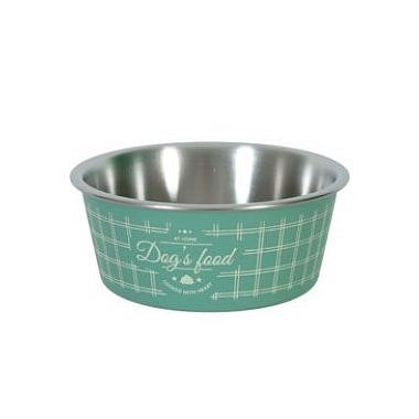 Zolux Miska nerez pes FOOD DOG zelená 400 ml
