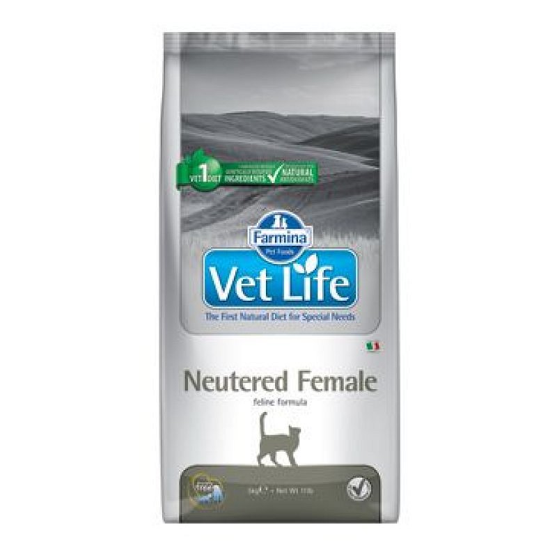 Vet Life Natural CAT Neutered Female 2 kg