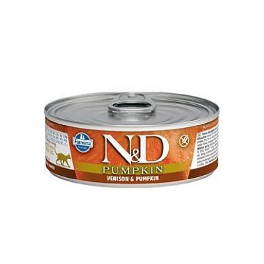 N&D CAT PUMPKIN Adult Venison & Pumpkin 80 g