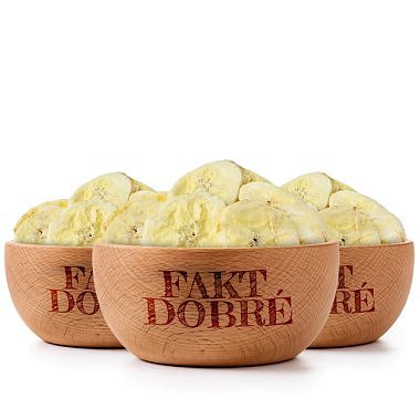 FAKT DOBRÉ Lyofilizované banánové plátky 240 g