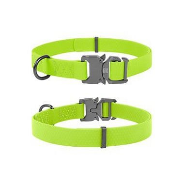 Obojek voděod. Collartex Fastex limet. zel. 24-40cm/2cm)