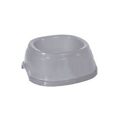 Zolux miska plast protiskluz pes 0,6 l šedá