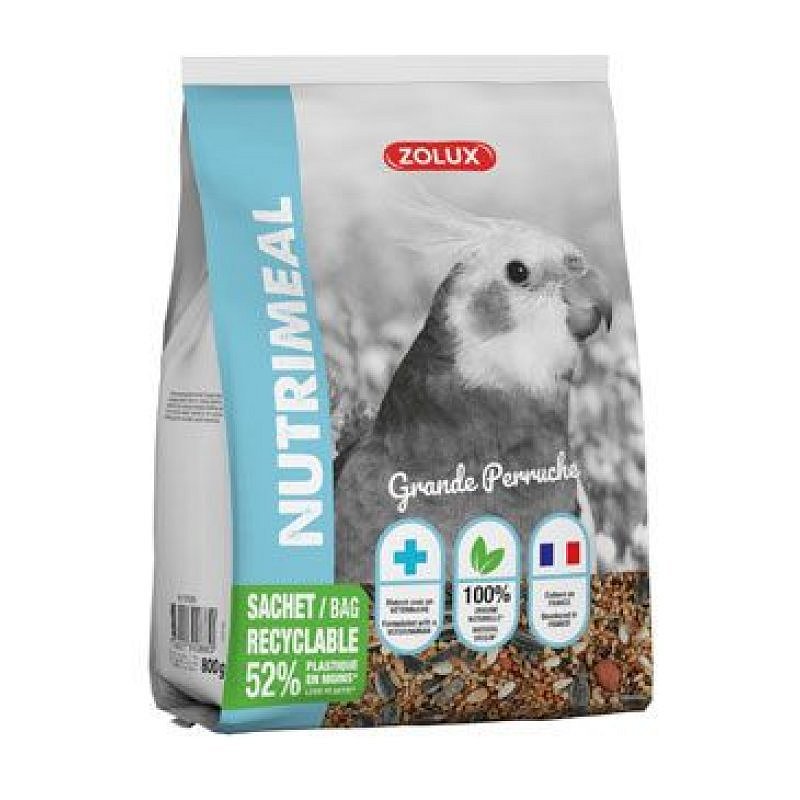 Zolux NUTRIMEAL Velký papoušek 800 g