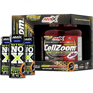 Amix CellZoom® 315 g + 3x NitroNoX Shot 60 ml