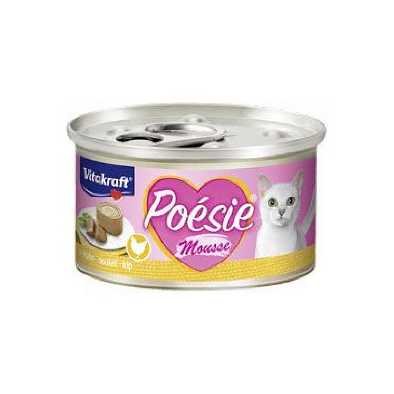 Vitakraft Cat Poésie kuře a krůta v omáčce 85 g