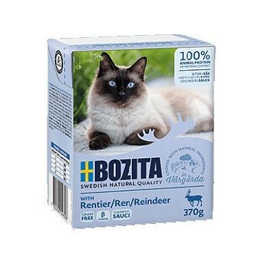 Bozita Cat kousky v omáčce se sobem Tetrapak 370 g