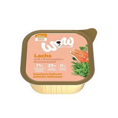 WOW Losos s rajčaty Adult paštika 150 g