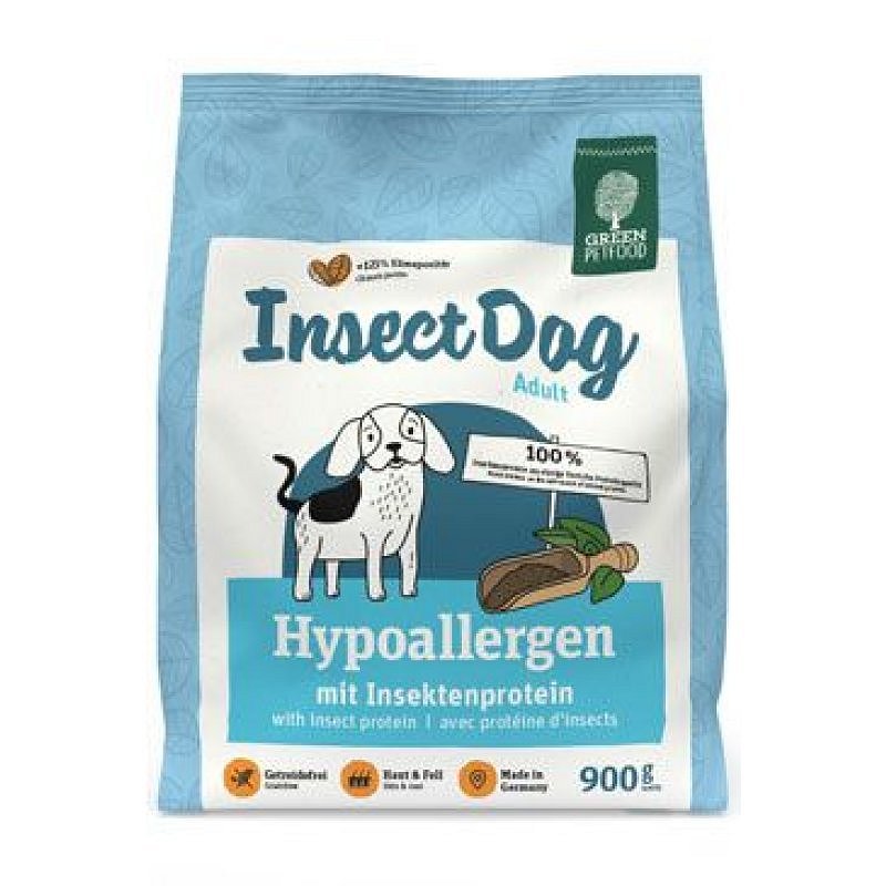 Green Petfood InsectDog Hypoallergen 900 g