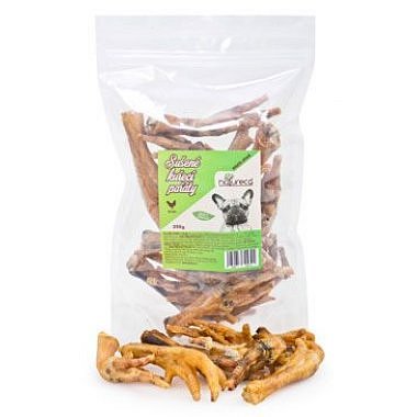 NATURECA Kuřecí pařáty sušené 250 g