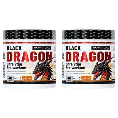 Survival NAKOPÁVAČ Black Dragon 300 g, pomeranč - AKCE 1+1