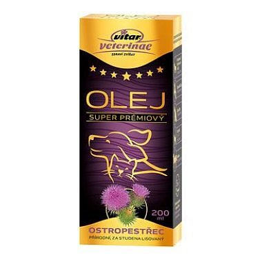 VITAR Veterinae Ostropestřec olej 200 ml