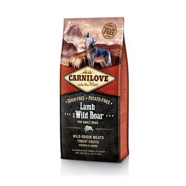 Carnilove Dog Lamb & Wild Boar for Adult 12 kg