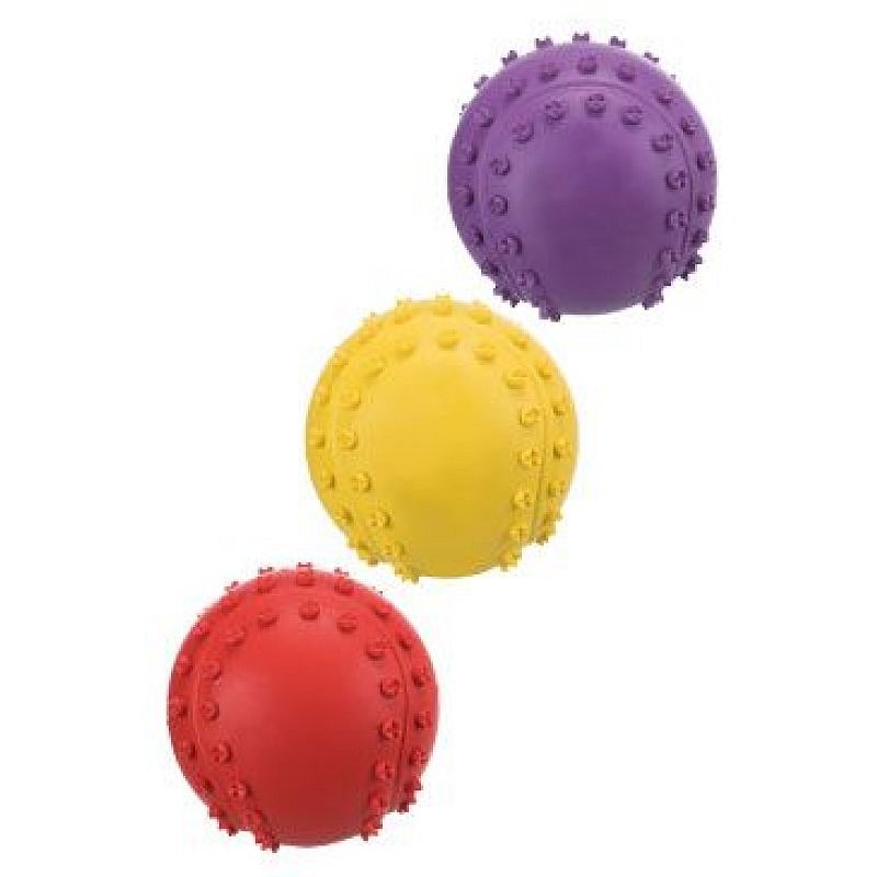 Trixie míč s bodlinami a zvukem 6 cm