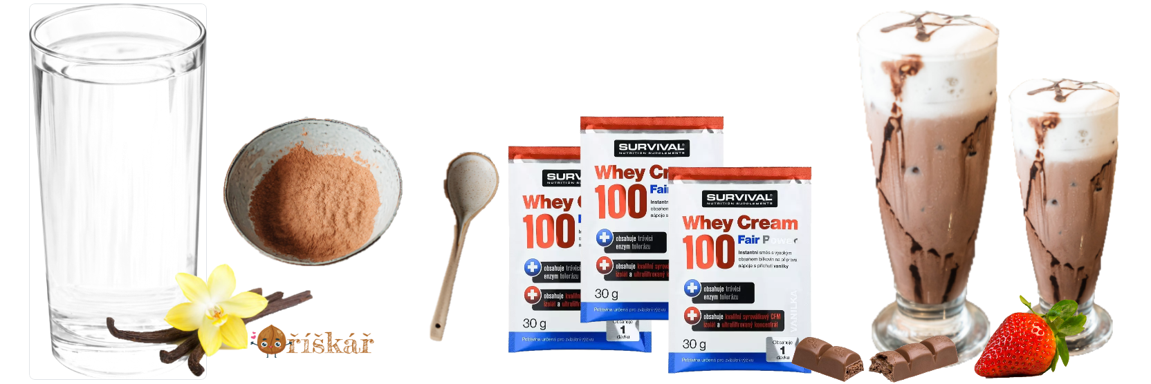 Whey Cream 100 Fair Power příprava